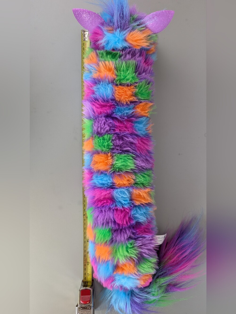 Long Furby DJ Interactive Plush Toy, Lights & Sounds, 32" - Picture 12 of 15